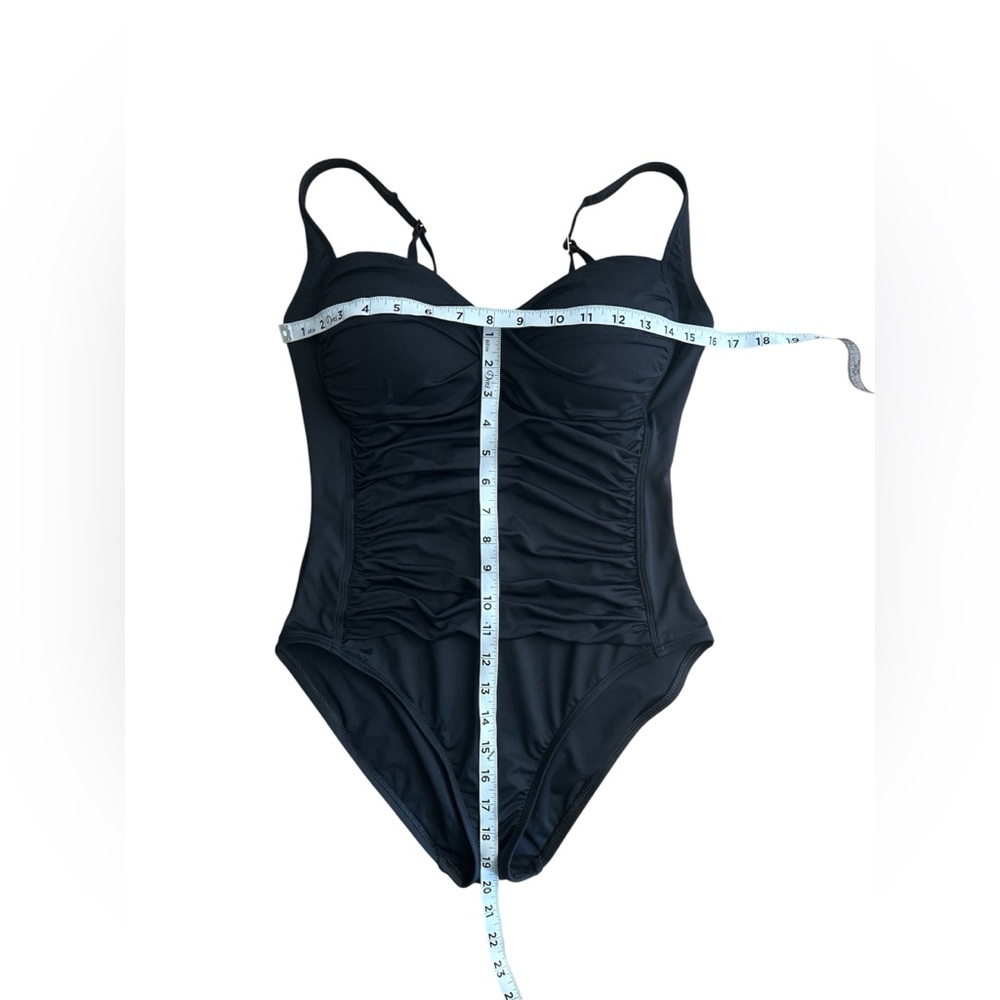 La Blanca 'Sweetheart' One Piece swimsuit  Black Size 12 - Picture 6 of 6